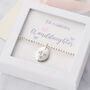 Personalised Bracelet For Granddaughter With Birthstone, thumbnail 1 of 6