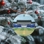Any International Cricket Ground Illustrated Christmas Decoration, thumbnail 2 of 7