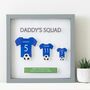 Personalised Family Sports T Shirt Frame, thumbnail 1 of 8