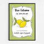 Des Citrons S'il Vous Plait, Lemons Please Print, thumbnail 5 of 7