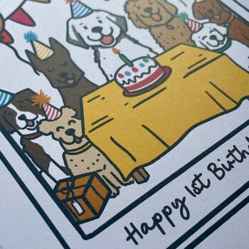 Personalised Dog Birthday Card, 6 of 6