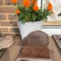 Cast Iron Hedgehog Boot Brush And Scraper Welly Cleaner, thumbnail 4 of 8