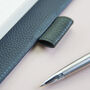 Personalised Premium Leather Notebook With Pen Holder, thumbnail 9 of 10
