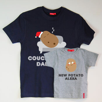 Personalised Potato Family T Shirt Set, 2 of 9