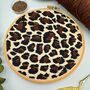 Mini Leopard Print Embroidery Kit, thumbnail 4 of 12