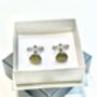 Peridot Cufflinks, thumbnail 4 of 4