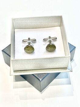 Peridot Cufflinks, 4 of 4