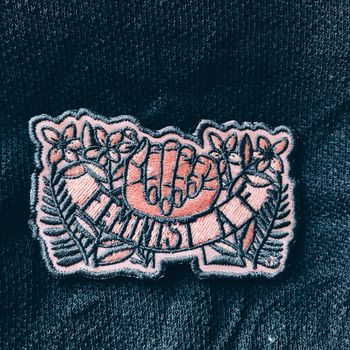 Feminist Af, Iron On Patch, 4 of 4