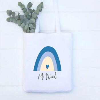 Personalised Rainbow Name Tote Bag, 2 of 2