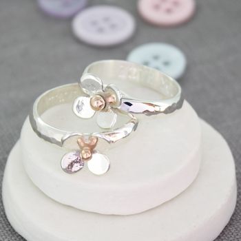 Porthleven Daisy Personalised Ring, 3 of 9