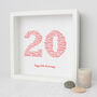 Personalised 20th Wedding Anniversary Gift For Husband, thumbnail 5 of 6