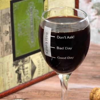 Personalised Wine Glass Daily Measures, 2 of 2