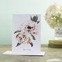 Peony Floral Mother's Day Card, thumbnail 1 of 2