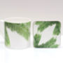 Tropical Palm Leaf Design Bone China Mug, thumbnail 7 of 10