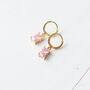 Pink Glass Earrings, thumbnail 3 of 11