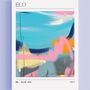 Elo Music Inspired Art Print Mr Blue Sky Painting, thumbnail 2 of 3