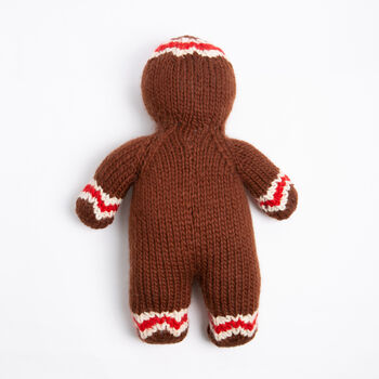 Gingerbread Man Knitting Kit, 8 of 10