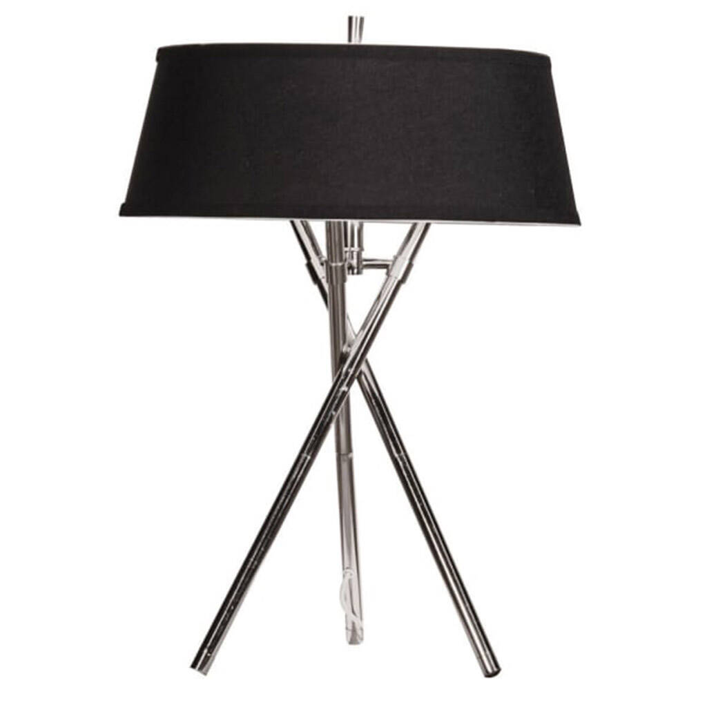 Small Silver Tripod Table Lamp By The, Small Tripod Table Lamp