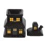 Black Haunted House Oil Burner And Wax Warmer, thumbnail 3 of 4