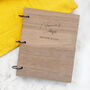 Personalised Wooden Cookbook For Her, thumbnail 8 of 10