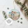 Father's Day Ceramic Photo Plaque With Message On Back, thumbnail 2 of 8