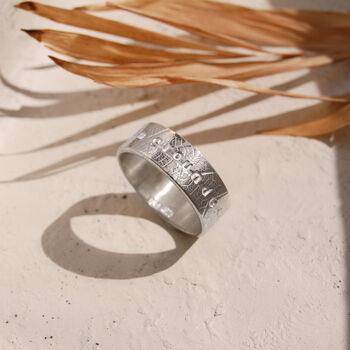 Personalised Affirmation Mantra Ring In Silver Or Gold, 2 of 10