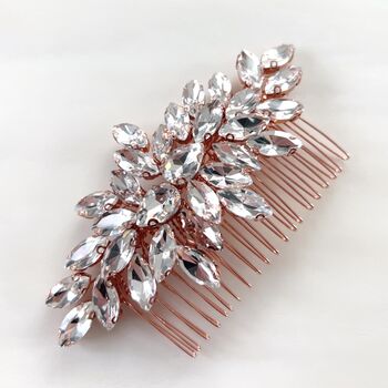 Rose Gold Hair Comb, 3 of 5