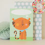 Personalised Bubble Tiger Card, thumbnail 3 of 4