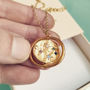 Family Birthstone Spinning Universe Necklace, thumbnail 2 of 12
