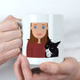 Personalised Cat Lady Mug, Choice Of Breeds, thumbnail 5 of 12