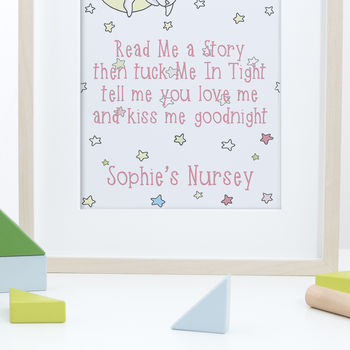 Nursery Print For Boys Girls Nursery Print, 4 of 4
