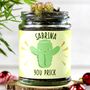 Personalised Cactus Jar Grow Kit, thumbnail 12 of 12