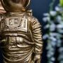 Astronaut Gold Standing Figure, thumbnail 4 of 6