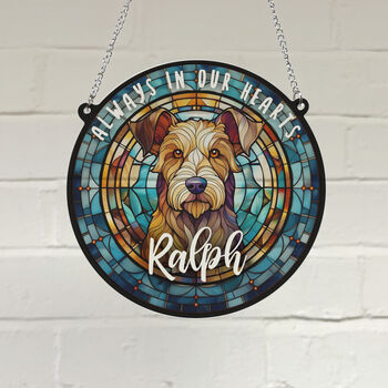 Lakeland Terrier Memorial Suncatcher, 2 of 5