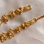 Vintage 1980s Chunky Gold Plated Bracelet, thumbnail 3 of 3