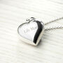 Personalised Sterling Silver Heart Necklace, thumbnail 7 of 10