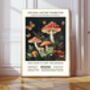 Natural History Exhibition Mushrooms Art Print, thumbnail 1 of 3