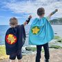 Personalised Superhero Cape With Letter, thumbnail 1 of 12