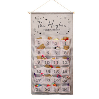 Personalised Family Christmas Advent Calendar, 4 of 6