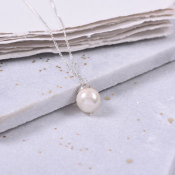 Huge Organic Pearl Necklace, 2 of 10