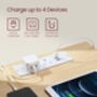 Set Of One/Two Bedside Table With Charging Station, thumbnail 10 of 12
