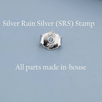 Cowboy Boot Stud Earrings In Sterling Silver, 11 of 11