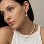 Personalised Hand Drawn Pearl Heart Necklace, thumbnail 1 of 9