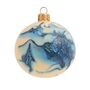 Ripple Bauble Christmas Decoration, 8cm, thumbnail 4 of 6