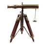 Personalised Bronze Telescope With Wooden Tripod Stand, thumbnail 3 of 8