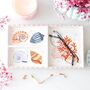 Pastel Shell And Coral Trinket Tray, thumbnail 1 of 2