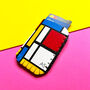 Personalised Mondrian Card Holder For Travel Cards And Business Cards, thumbnail 4 of 4