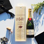 Personalised Graduation Wooden Bottle Gift Box Cap Design, thumbnail 8 of 8