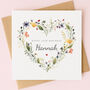 Personalised Wildflower Birthday Card – Any Age, thumbnail 1 of 6
