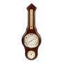 Mahogany Wooden Wall Weather Station Banjo Barometer, thumbnail 4 of 4